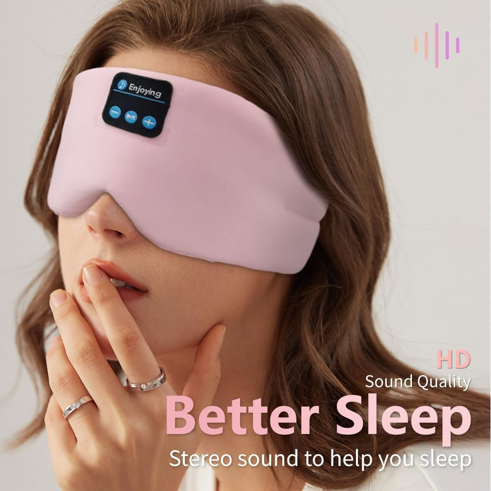 Sleep Mask w/ Bluetooth Music